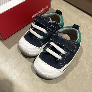 Baby shoes from see Kai run Stevie ii 2 navy green